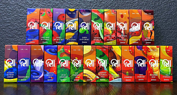 Жидкость для ЭСДН RELL ORANGE SALT "Strawberry blueberry fresh" 10мл 18мг.