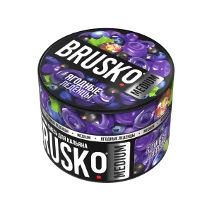 Табак Brusko Medium, 50гр "Ягодные леденцы"